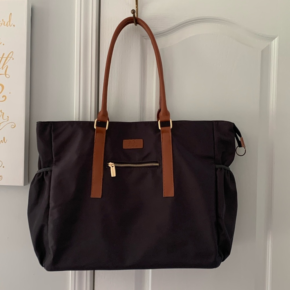 The Teacher Tote- Tote Bag in Charcoal GREAT WORK TOTE FOR ALL PROFESSIONS!